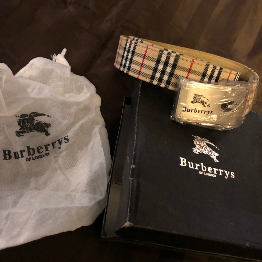 Burberry belt